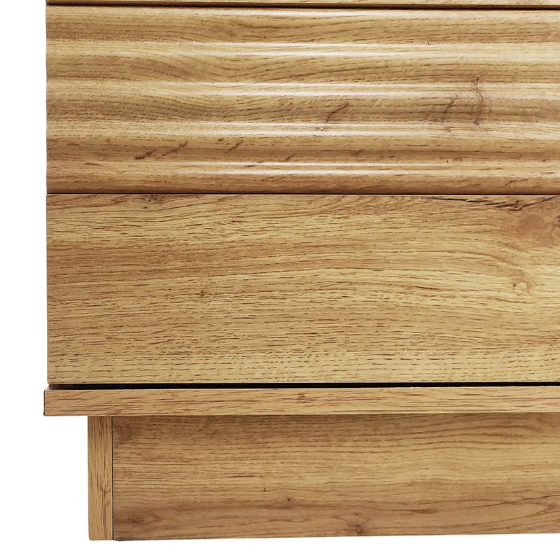 Skjenk Loft24 Toro Wotan-eik - Wotan-eik - Oppbevaring - Oppbevaringsmøbler - Sideboard & skjenk