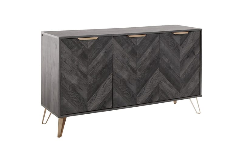 Skjenk Mørkt tre 133x40x75 cm - 133x40x75 cm - Oppbevaring - Oppbevaringsmøbler - Sideboard & skjenk