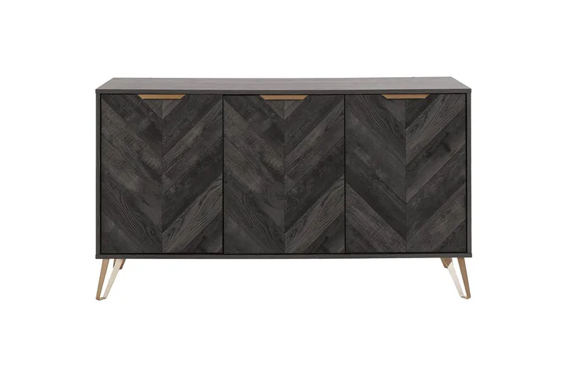 Skjenk Mørkt tre 133x40x75 cm - 133x40x75 cm - Oppbevaring - Oppbevaringsmøbler - Sideboard & skjenk