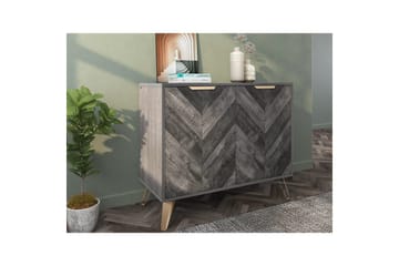 Skjenk Mørkt tre 90x40x75 cm - 90x40x75 cm - Oppbevaring - Oppbevaringsmøbler - Sideboard & skjenk