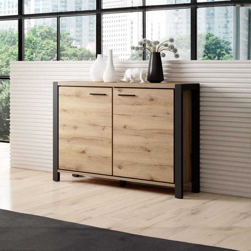 Skjenk med dører Aktiv 2 - Oppbevaring - Oppbevaringsmøbler - Sideboard & skjenk