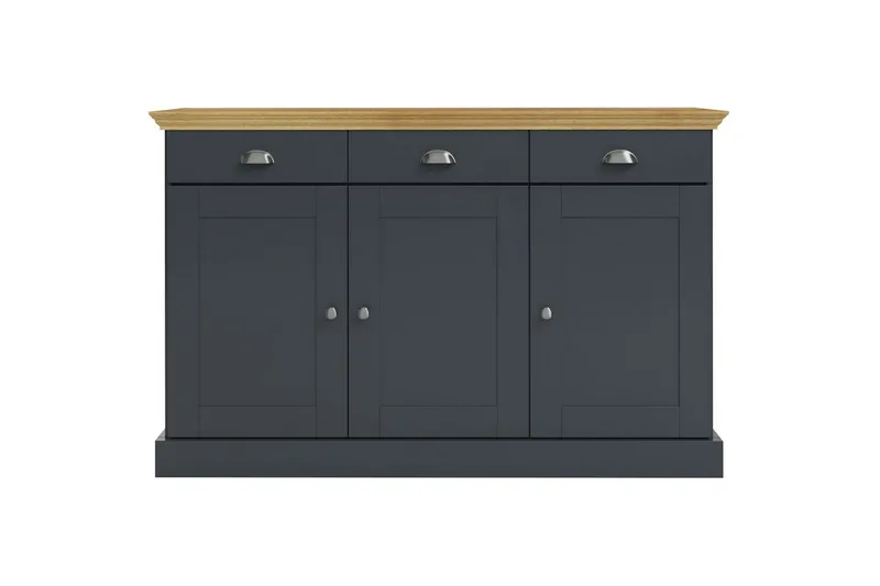 Skjenk Motala Antrasitt/Eik - Antrasitt/Eik - Oppbevaring - Oppbevaringsmøbler - Sideboard & skjenk