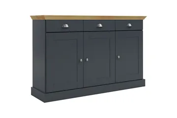 Skjenk Motala Antrasitt/Eik - Antrasitt/Eik - Oppbevaring - Oppbevaringsmøbler - Sideboard & skjenk