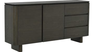 Skjenk NFG Aldon 3 skuffer/2 dører Brun - brunlakkert eik - Oppbevaring - Oppbevaringsmøbler - Sideboard & skjenk