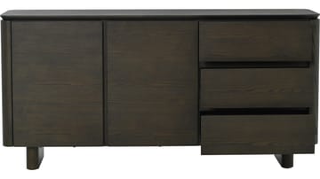 Skjenk NFG Aldon 3 skuffer/2 dører Brun - brunlakkert eik - Oppbevaring - Oppbevaringsmøbler - Sideboard & skjenk