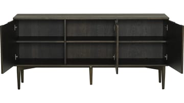 Skjenk Nordal 3 Dører - Brunlakkert eik med hvitpigmentering - Oppbevaring - Oppbevaringsmøbler - Sideboard & skjenk
