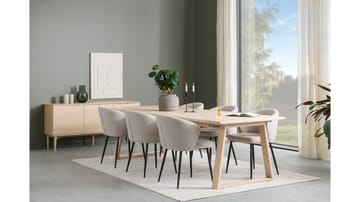 Skjenk Nordal 3 Dører - brunlakkert eikefiner - Oppbevaring - Oppbevaringsmøbler - Sideboard & skjenk