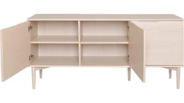 Skjenk Nordal 3 Dører - brunlakkert eikefiner - Oppbevaring - Oppbevaringsmøbler - Sideboard & skjenk