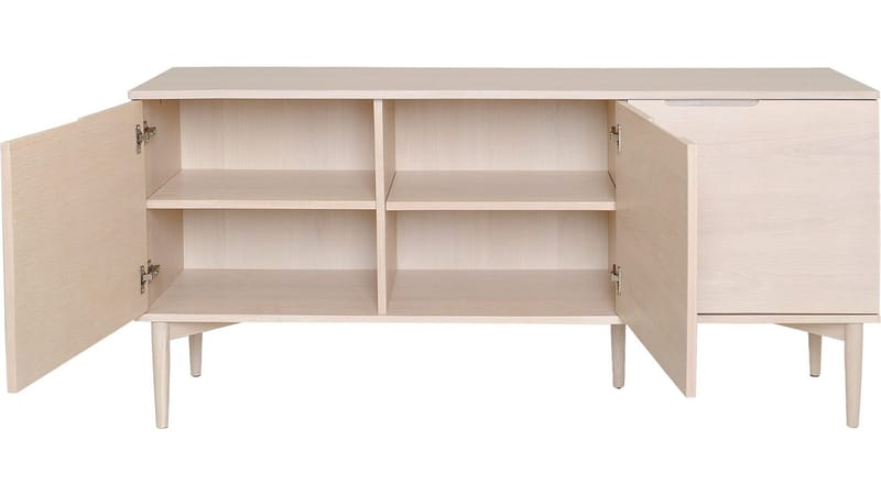 Skjenk Nordal 3 Dører - brunlakkert eikefiner - Oppbevaring - Oppbevaringsmøbler - Sideboard & skjenk