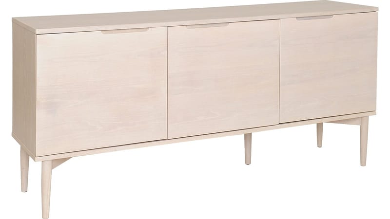 Skjenk Nordal 3 Dører - brunlakkert eikefiner - Oppbevaring - Oppbevaringsmøbler - Sideboard & skjenk