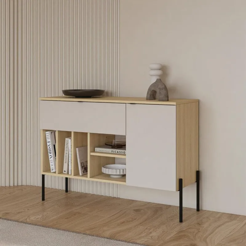 Skjenk Ore 1 dør 1 skuff - Kasjmir - Oppbevaring - Oppbevaringsmøbler - Sideboard & skjenk