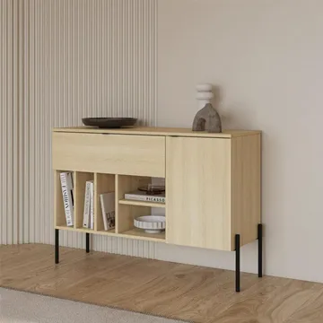 Skjenk Ore 1 dør 1 skuff - Lindberg eik - Oppbevaring - Oppbevaringsmøbler - Sideboard & skjenk