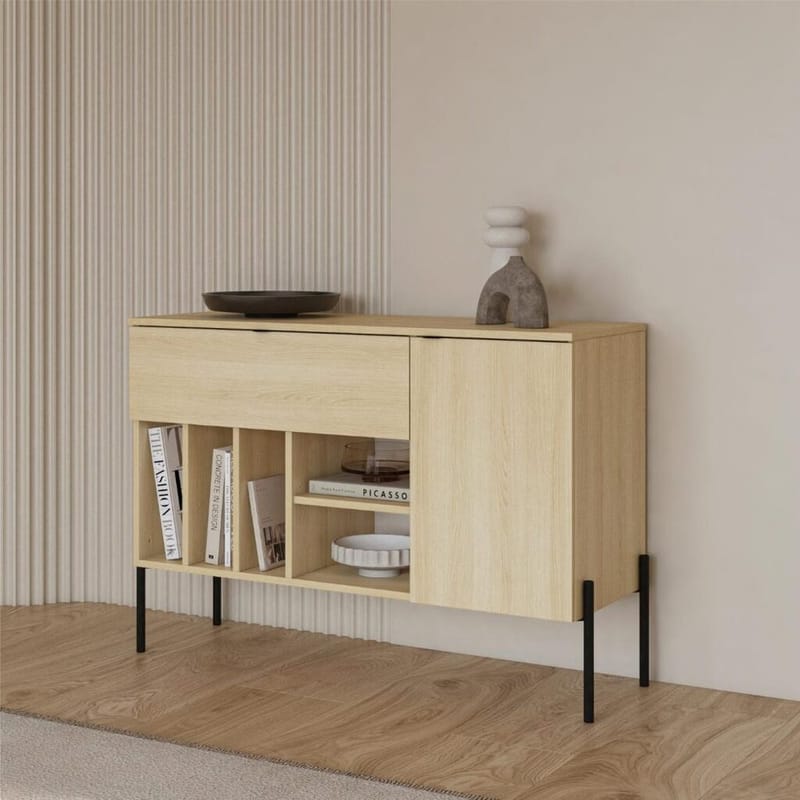 Skjenk Ore 1 dør 1 skuff - Lindberg eik - Oppbevaring - Oppbevaringsmøbler - Sideboard & skjenk