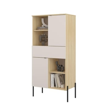 Skjenk Ore 2 Dører 1 Skuff Highboard - Oppbevaring - Oppbevaringsmøbler - Sideboard & skjenk