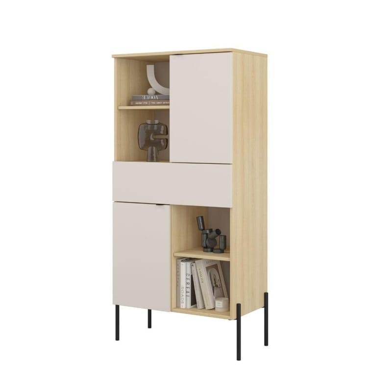 Skjenk Ore 2 Dører 1 Skuff Highboard - Oppbevaring - Oppbevaringsmøbler - Sideboard & skjenk