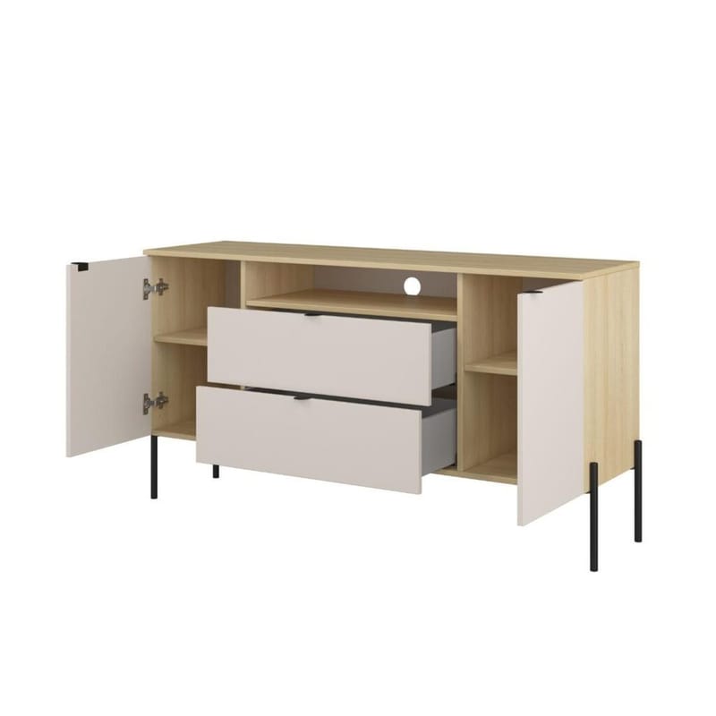 Skjenk Ore 2 dører med 2 skuffer - Kasjmir - Oppbevaring - Oppbevaringsmøbler - Sideboard & skjenk