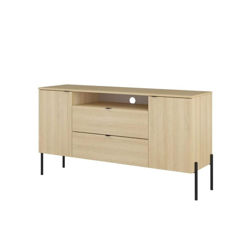 Skjenk Ore 2 Dører med 2 Skuffer - Lindberg Eik - Oppbevaring - Oppbevaringsmøbler - Sideboard & skjenk