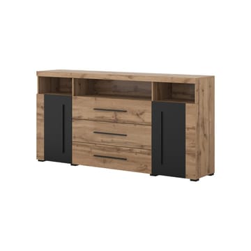 Skjenk Roger 2 Dører med 3 Skuffer - Wotan eik, 182 cm - Oppbevaring - Oppbevaringsm øbler - Sideboard & skjenk