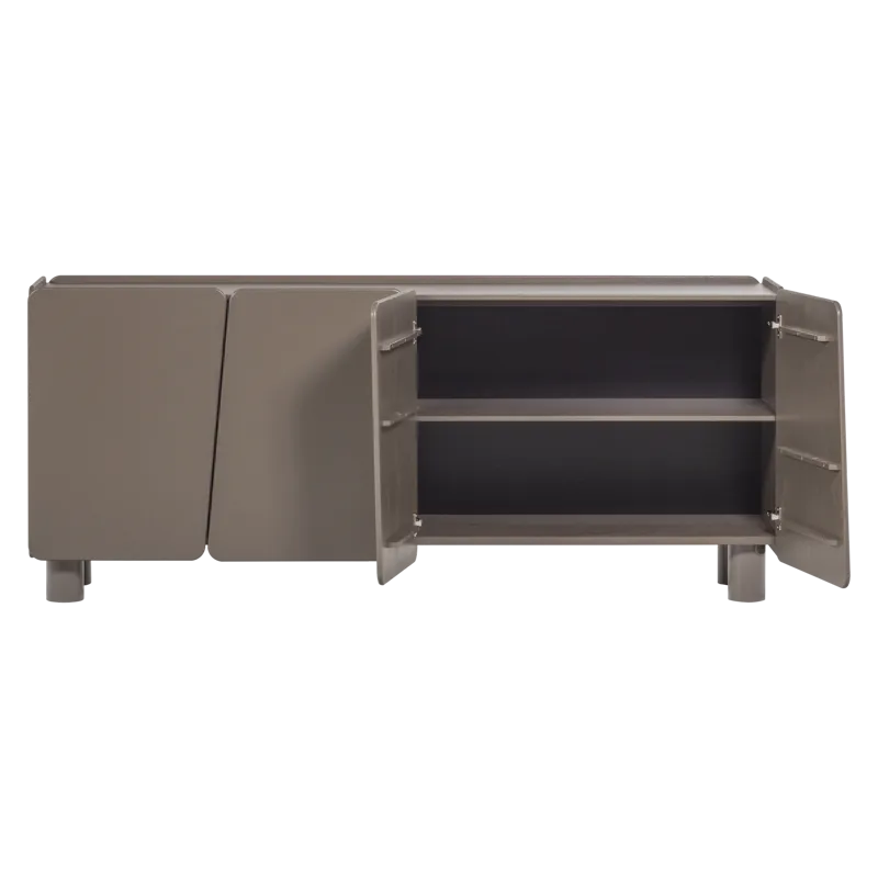 Skjenk Root 200 cm - Trøffelbrun - Oppbevaring - Oppbevaringsmøbler - Sideboard & skjenk