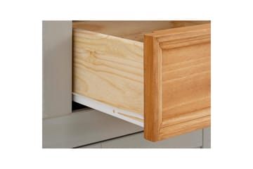 Skjenk Selma 145x38x87 cm, Grå/Beis/Voks - 145x38x87 cm, Grå/Beis/Voks - Oppbevaring - Oppbevaringsmøbler - Sideboard & skjenk