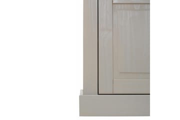 Skjenk Selma 145x38x87 cm, Grå/Beis/Voks - 145x38x87 cm, Grå/Beis/Voks - Oppbevaring - Oppbevaringsmøbler - Sideboard & skjenk