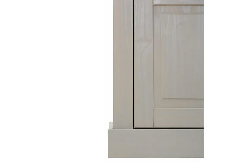 Skjenk Selma 145x38x87 cm, Grå/Beis/Voks - 145x38x87 cm, Grå/Beis/Voks - Oppbevaring - Oppbevaringsmøbler - Sideboard & skjenk