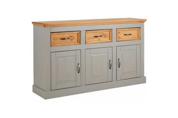 Skjenk Selma 145x38x87 cm, Grå/Beis/Voks - 145x38x87 cm, Grå/Beis/Voks - Oppbevaring - Oppbevaringsmøbler - Sideboard & skjenk