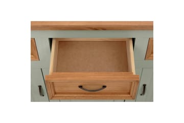 Skjenk Selma 145x38x87 cm, Salviegrønn/Beis/Voks - 145x38x87 cm, Salviegrønn/Beis/Voks - Oppbevaring - Oppbevaringsmøbler - Sideboard & skjenk