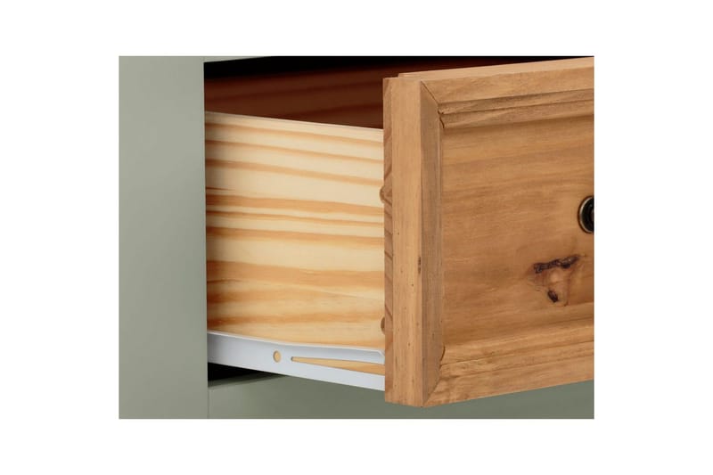 Skjenk Selma 145x38x87 cm, Salviegrønn/Beis/Voks - 145x38x87 cm, Salviegrønn/Beis/Voks - Oppbevaring - Oppbevaringsmøbler - Sideboard & skjenk