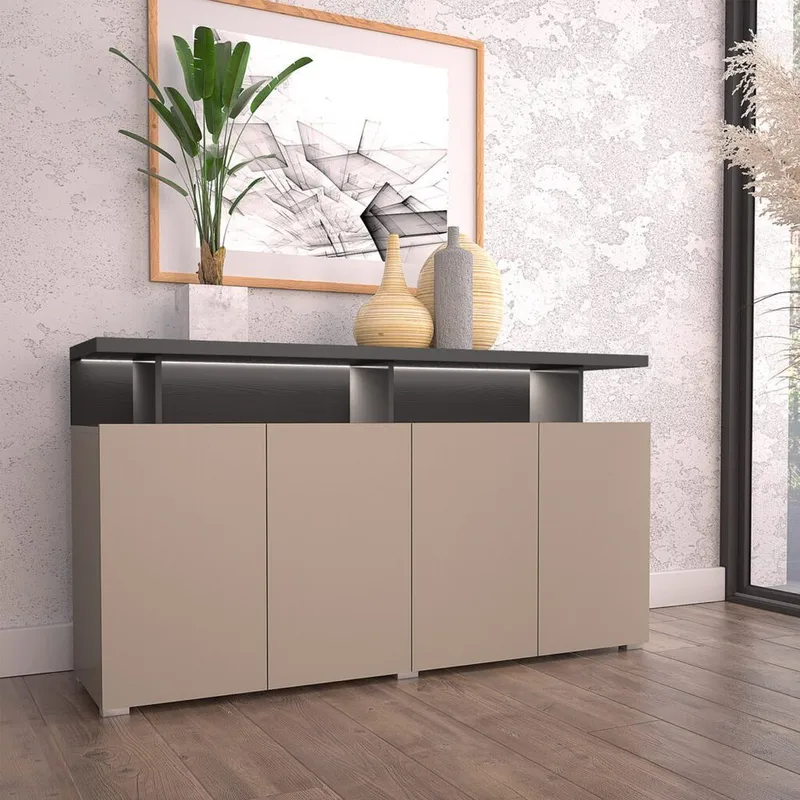 Skjenk Serio 4 Dører - Oppbevaring - Oppbevaringsmøbler - Sideboard & skjenk