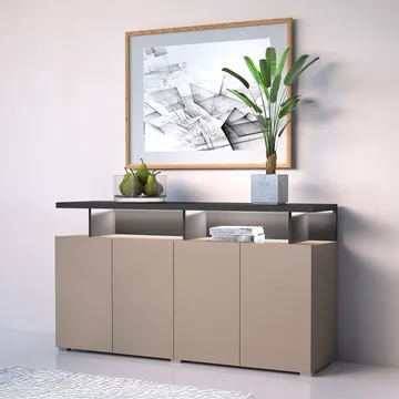 Skjenk Serio 4 Dører - Oppbevaring - Oppbevaringsmøbler - Sideboard & skjenk