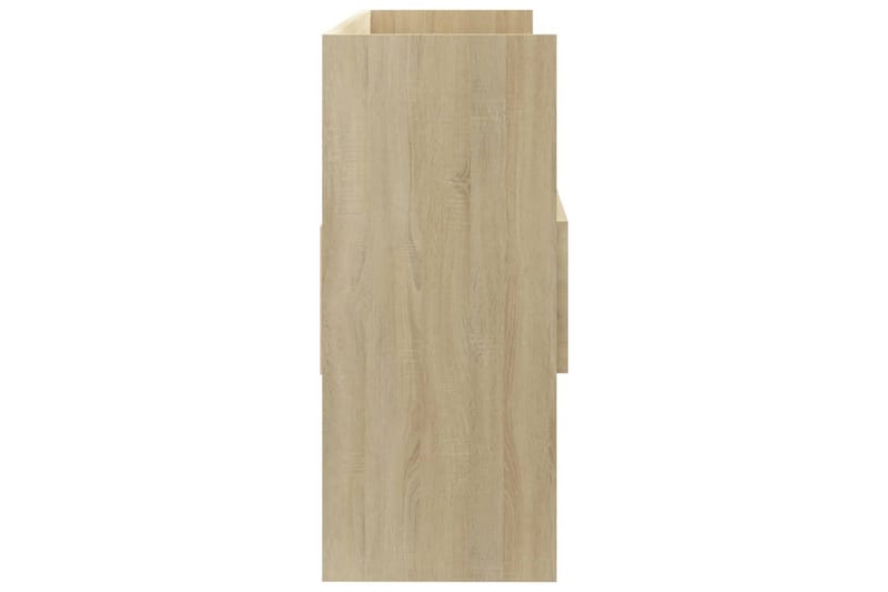 Skjenk sonoma eik 105x30x70 cm sponplate - Brun - Sideboard & skjenk