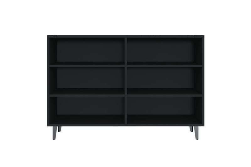 Skjenk svart 103,5x35x70 cm sponplate - Svart - Sideboard & skjenk
