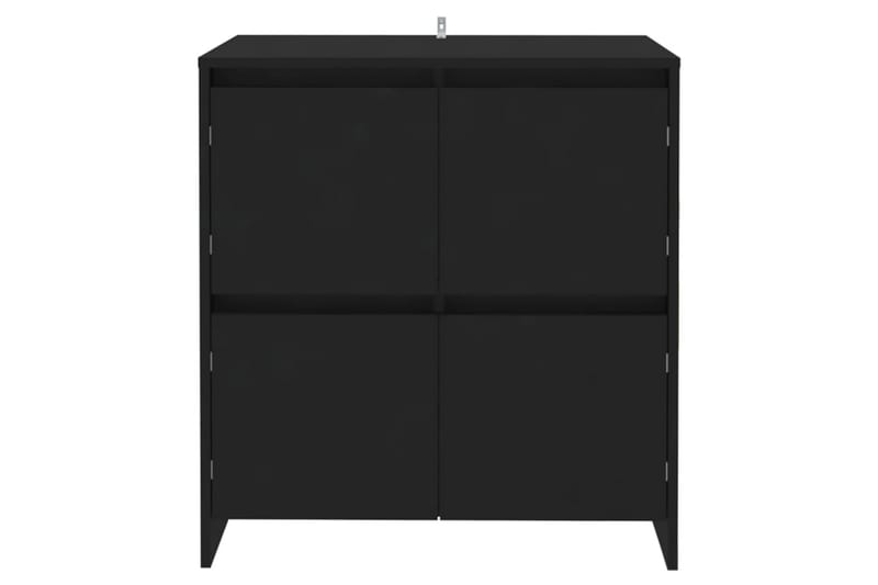 Skjenk svart 70x41x75 cm sponplate - Svart - Sideboard & skjenk