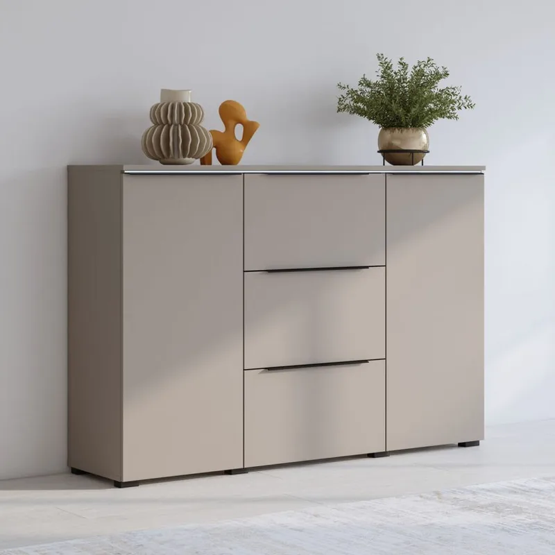 Skjenk Tana med 2 dører og 3 skuffer - Kongo - Oppbevaring - Oppbevaringsmøbler - Sideboard & skjenk