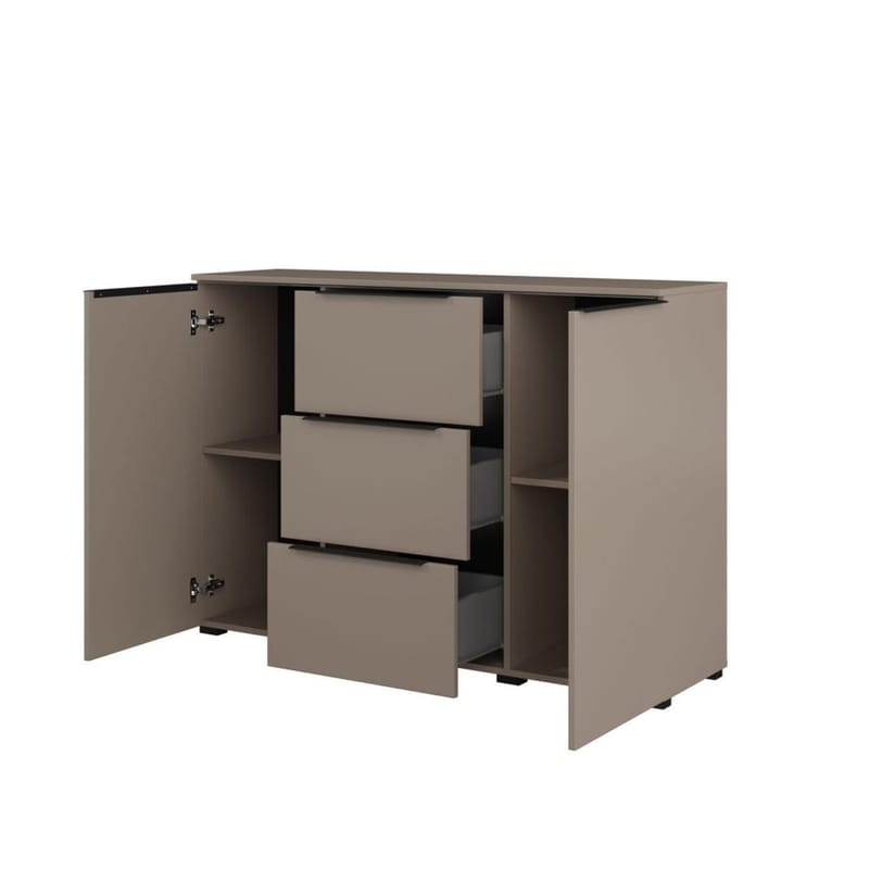 Skjenk Tana med 2 dører og 3 skuffer - Kongo - Oppbevaring - Oppbevaringsmøbler - Sideboard & skjenk