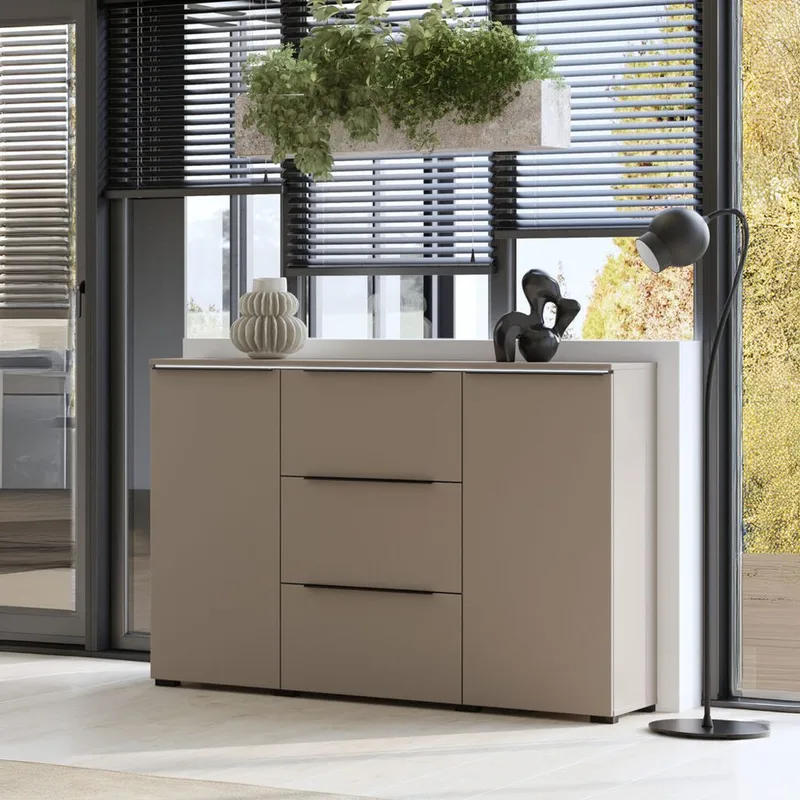 Skjenk Tana med 2 dører og 3 skuffer - Kongo - Oppbevaring - Oppbevaringsmøbler - Sideboard & skjenk