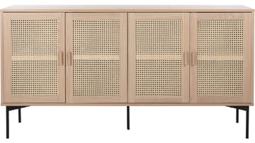 Skjenk Traunfled 4 Dører - Hvitpigmentert - Oppbevaring - Oppbevaringsmøbler - Sideboard & skjenk