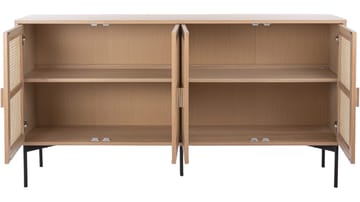 Skjenk Traunfled 4 Dører - Hvitpigmentert - Oppbevaring - Oppbevaringsmøbler - Sideboard & skjenk