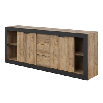 Skjenk Tudor 2 dører med 3 skuffer - 85 cm - Oppbevaring - Oppbevaringsmøbler - Sideboard & skjenk