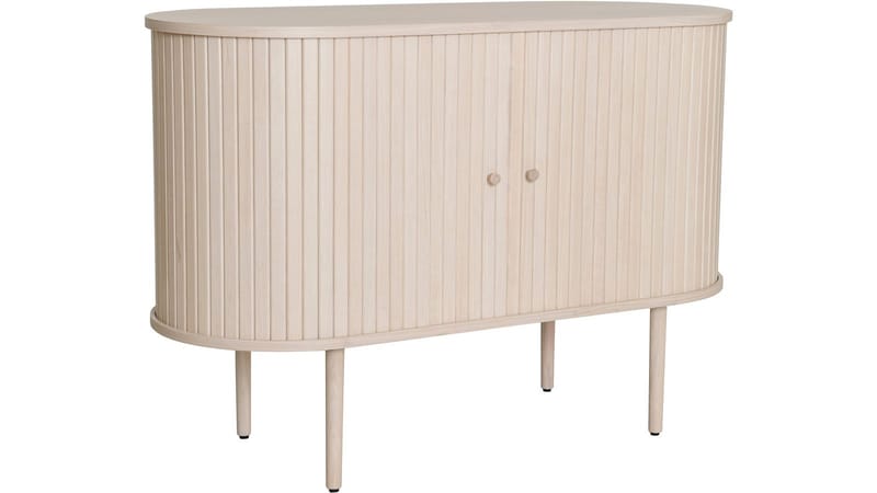 Skjenk Yngvar Hvitpigmentert Eik 110 cm - Hvitpigmentert eik - Oppbevaring - Oppbevaringsmøbler - Sideboard & skjenk