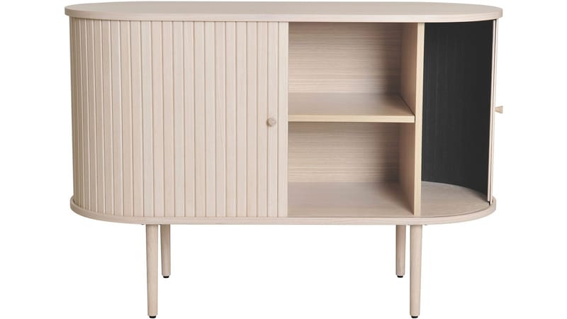 Skjenk Yngvar Hvitpigmentert Eik 110 cm - Hvitpigmentert eik - Oppbevaring - Oppbevaringsmøbler - Sideboard & skjenk
