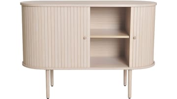 Skjenk Yngvar Hvitpigmentert Eik 110 cm - Hvitpigmentert eik - Oppbevaring - Oppbevaringsmøbler - Sideboard & skjenk