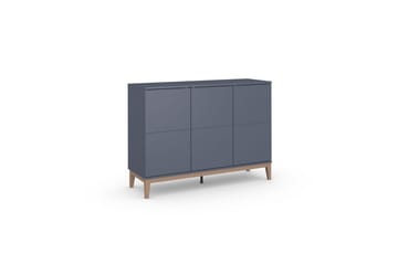 Skjenk Pelle 120x41x85 cm, Grå/Wotan Eik - 120x41x85 cm, Grå/Wotan Eik - Oppbevaring - Oppbevaringsmøbler - Sideboard & skjenk