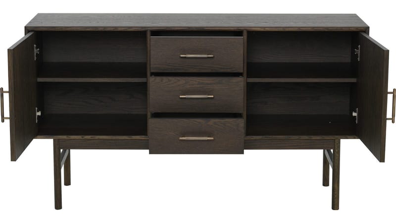 Skjenk Porsvik - brunlakkert eikefiner - Oppbevaring - Oppbevaringsmøbler - Sideboard & skjenk