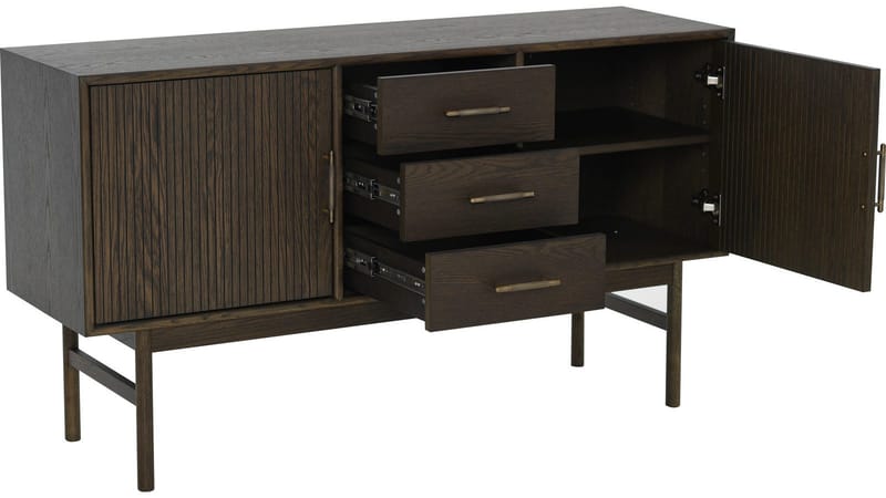 Skjenk Porsvik - brunlakkert eikefiner - Oppbevaring - Oppbevaringsmøbler - Sideboard & skjenk