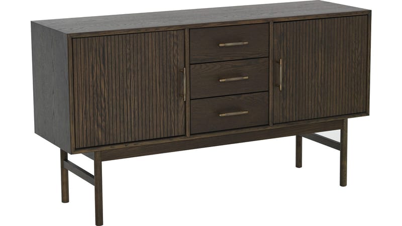 Skjenk Porsvik - brunlakkert eikefiner - Oppbevaring - Oppbevaringsmøbler - Sideboard & skjenk