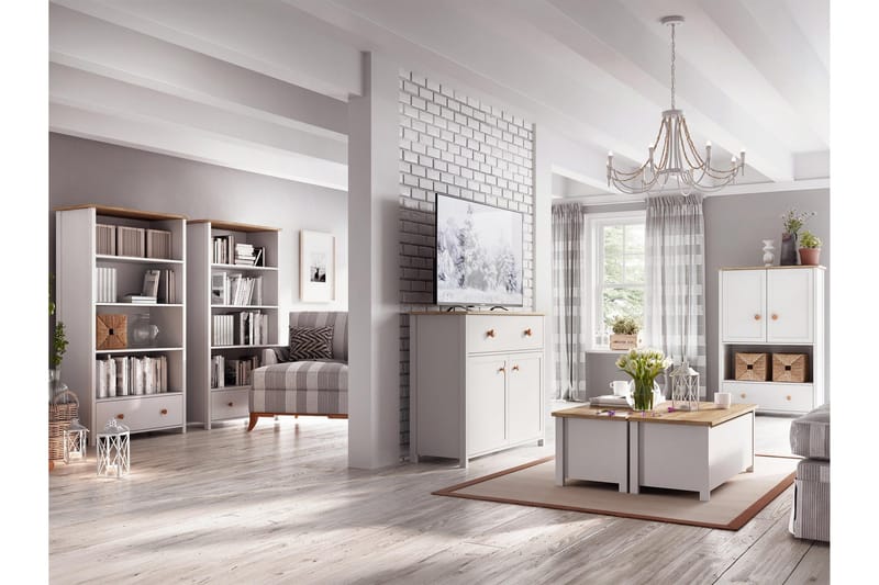 Storys Stue Møbelsett - Brun - Oppbevaring - Oppbevaringsmøbler - Møbelsett til stue