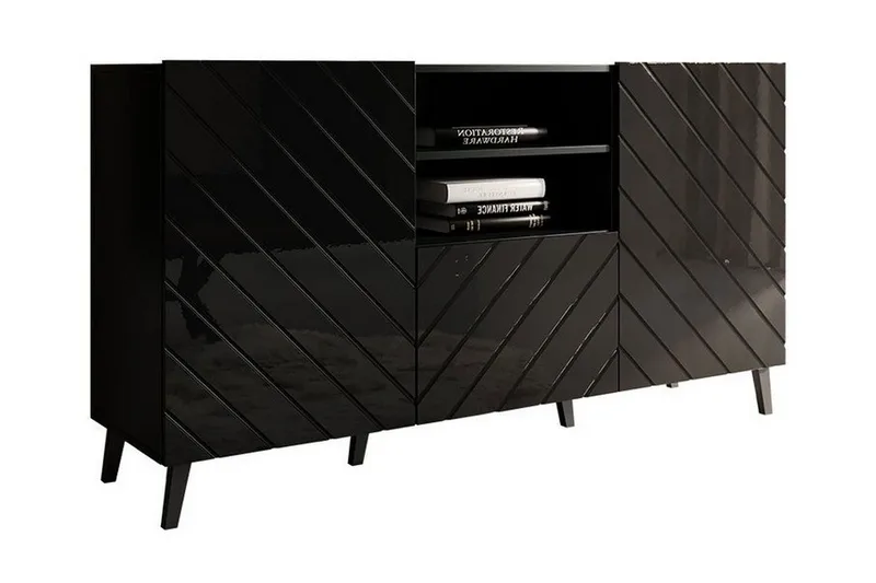Strontian Byrå 150 cm Scandinavian Choice Black