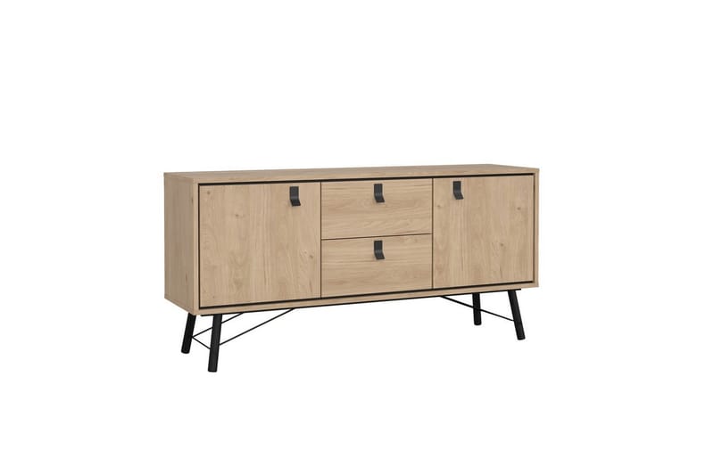 Tadami Skjenk 150x40 cm i Tre med Metallben - Beige - Oppbevaring - Oppbevaringsmøbler - Sideboard & skjenk